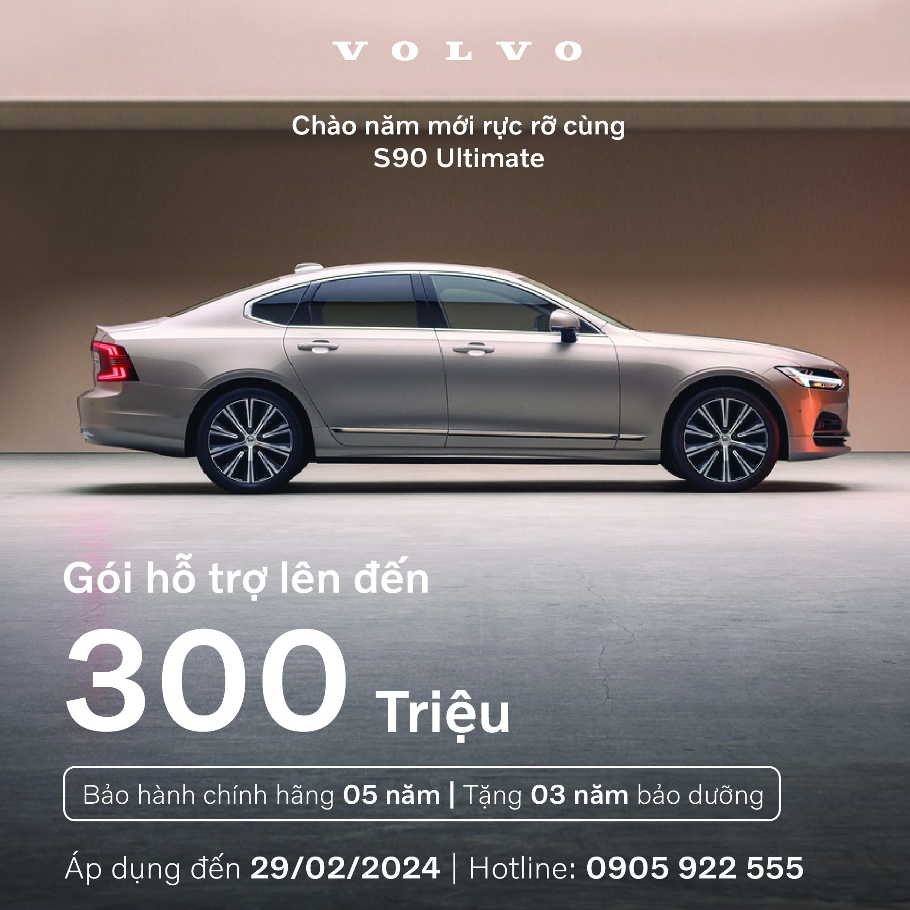 Chương trình ưu đãi tháng 01: “Chào đón năm mới rực rỡ cùng Volvo”