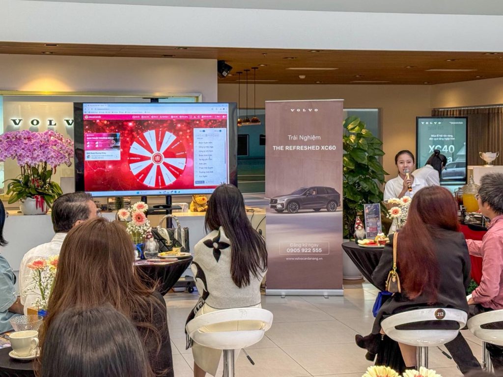 Vòng quay may mắn tại sự kiện